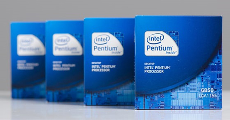 Các dòng CPU không thể bỏ qua CPU Intel Pentium bộ xử lý