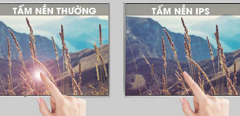 Tấm nền IPS - Smart Tivi Sharp 32 inch 2T-C32CE1X