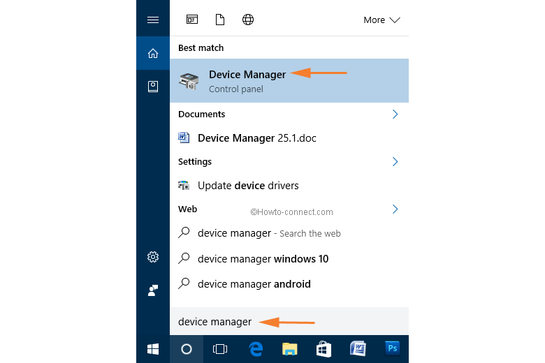 kiểm tra ổ cứng laptop là SSD hay HDD bằng Device Manager bước 1.2