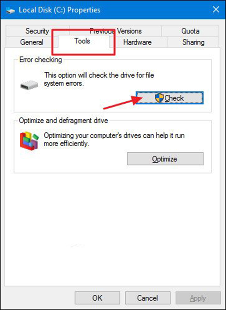 Kiểm tra phần cứng máy tính bằng công cụ có sẵn