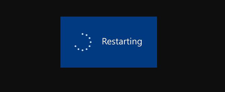 Cách xử lý bàn phím laptop lúc nhận lúc không hãy khởi động lại máy tính