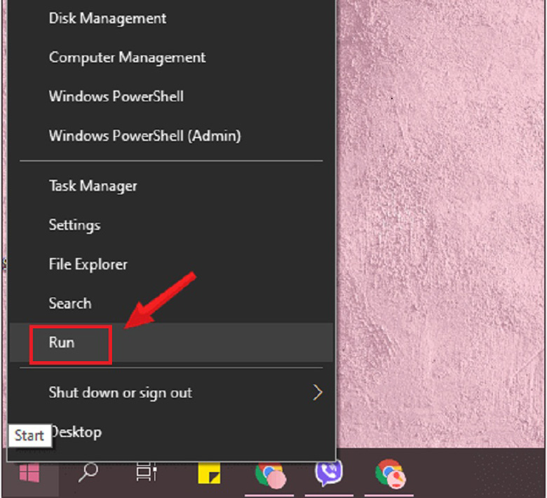 Cách xử lý không dùng được bàn phím laptop cập nhật lại Drive bằng việc tổ hợp phím "Windows + R"