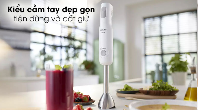 Các thông tin liên quan đến sản phẩm máy xay sinh tố cầm tay Philips HR2537