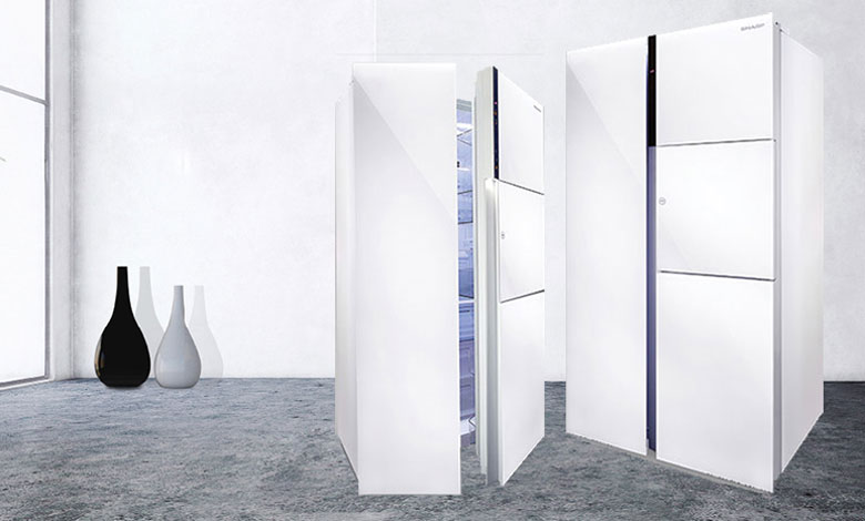 Có nên mua tủ lạnh Sharp: Tủ lạnh SBS Sharp Inverter 823 lít SJ-CX902-WH