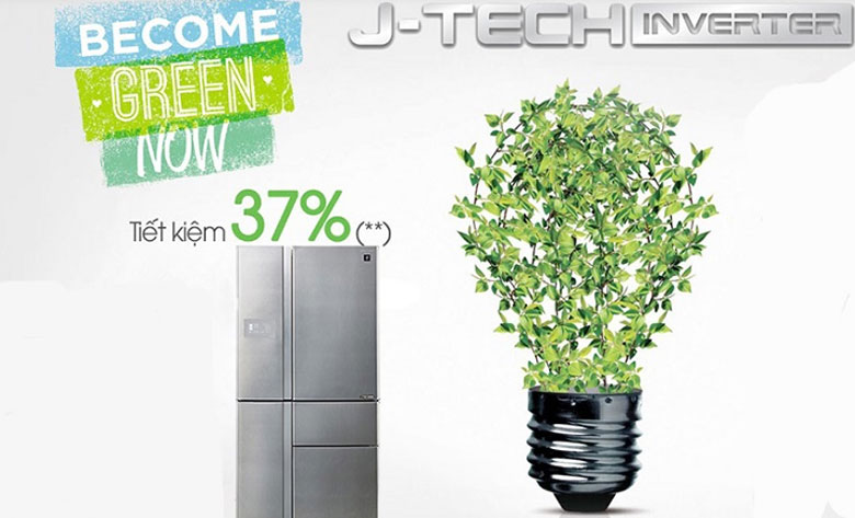 Có nên mua tủ lạnh Sharp: công nghệ tiết kiệm điện