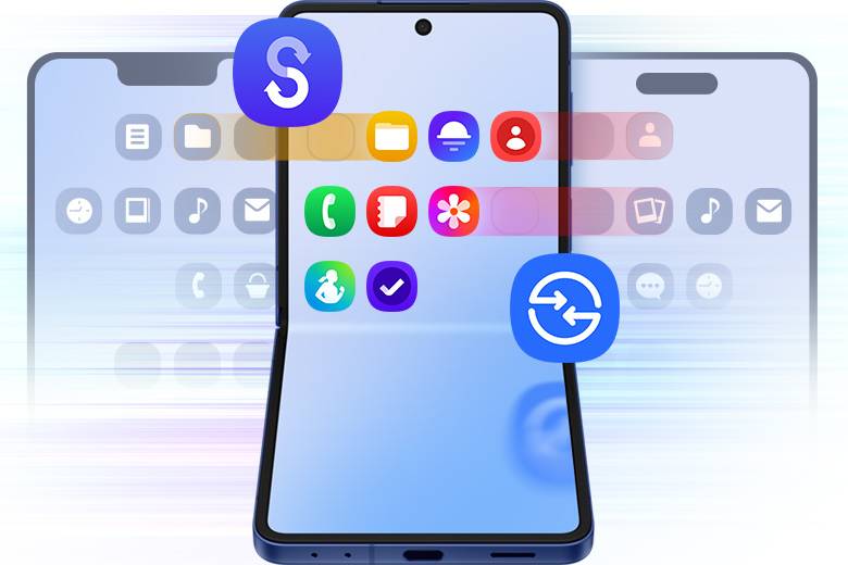 Điện thoại Samsung Galaxy Z Flip7 5G 12GB/256GB Xanh mint - Hệ điều hành One UI 8 hoàn toàn mới