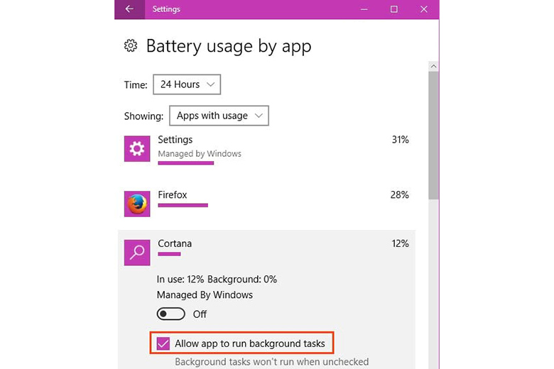 cách tiết kiệm pin laptop: Loại bỏ các ứng dụng chạy ngầm bước 3
