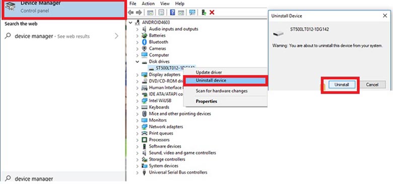 Khắc phục laptop không nhận chuột USB: Cập nhật driver bước 3