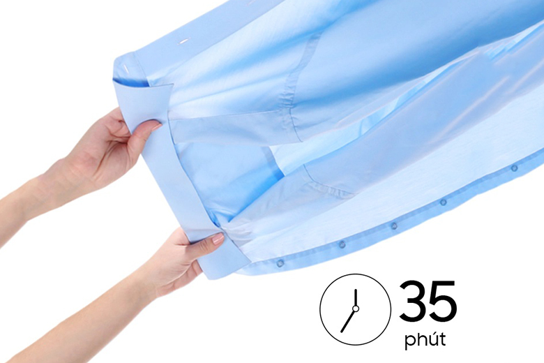 Chế độ Quick Dry-Máy sấy bơm nhiệt Samsung Inverter 9 kg DV90T7240BH/SV