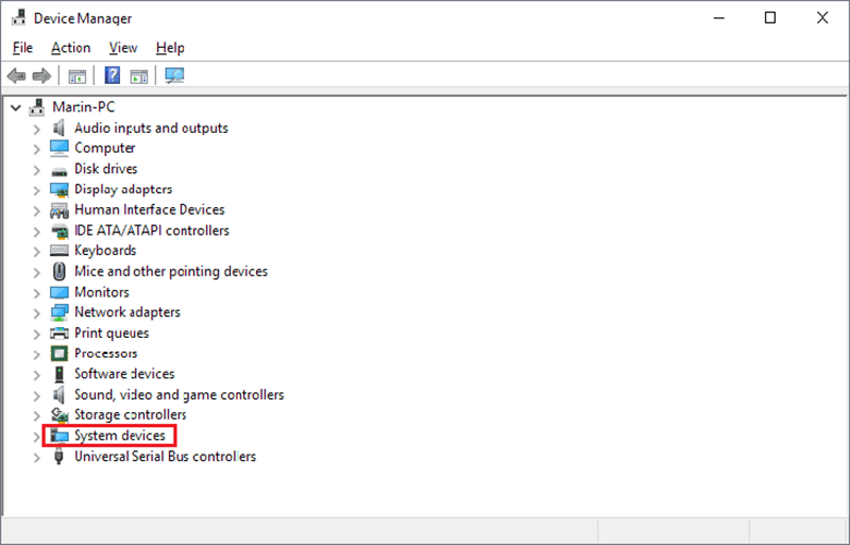 Khắc phục laptop không tắt được nguồn: Cài lại driver bước 2