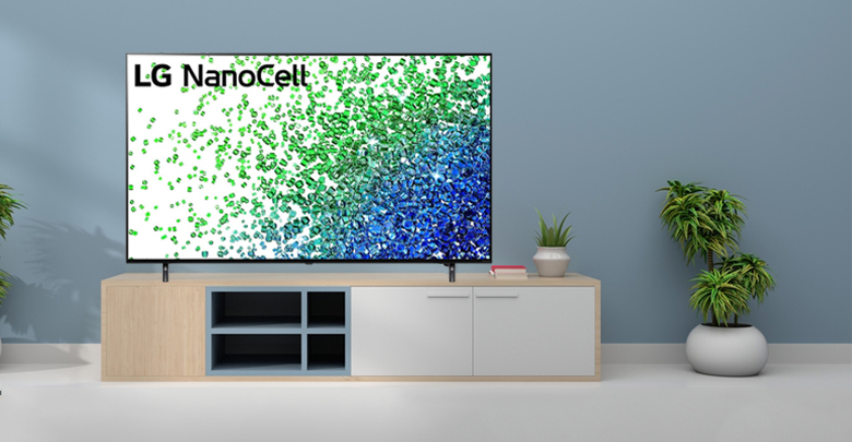 Thiết kế hiện đại - Smart Tivi LG NanoCell 4K 55 inch 55NANO80TPA