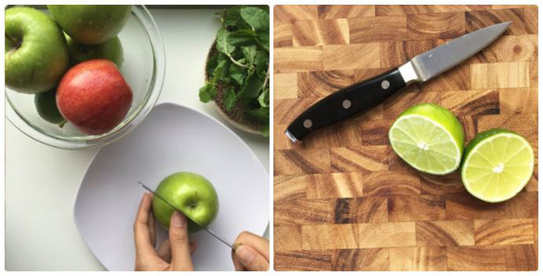 cách làm nước ép táo thơm và dưa leo cần sơ chế nguyên liệu