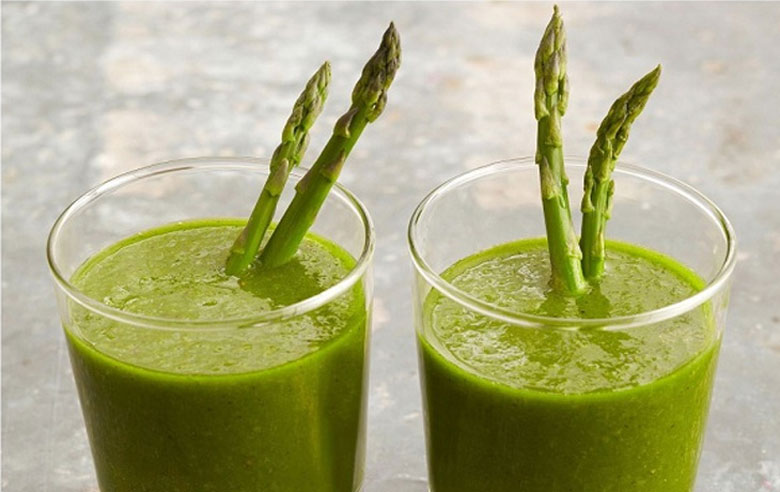 Cách làm nước ép táo giảm cân, măng tây cuối cùng là mời cả gia đình cùng thưởng thức