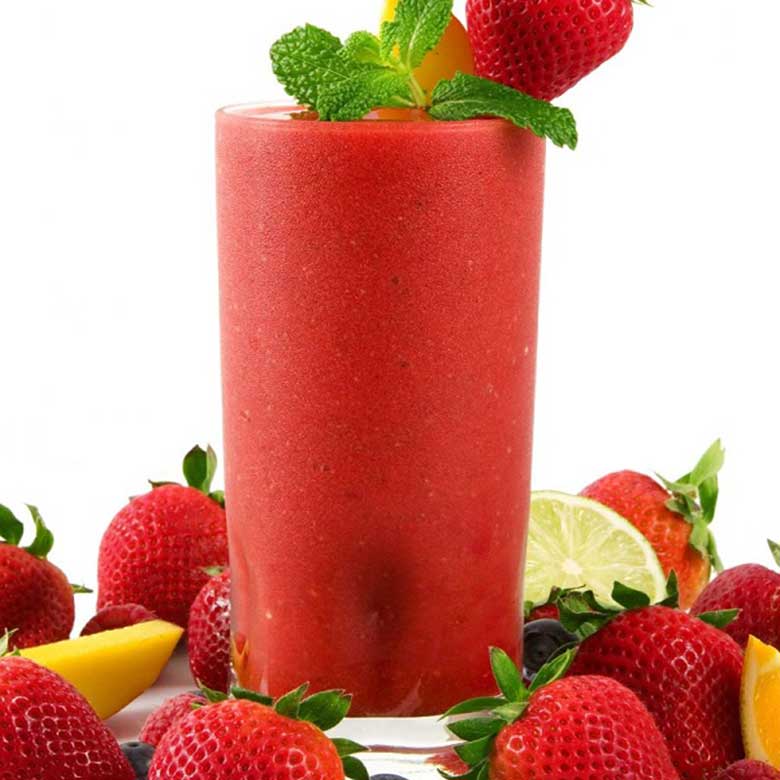 Cách làm nước ép dâu tây được thành phẩm như ý muốn