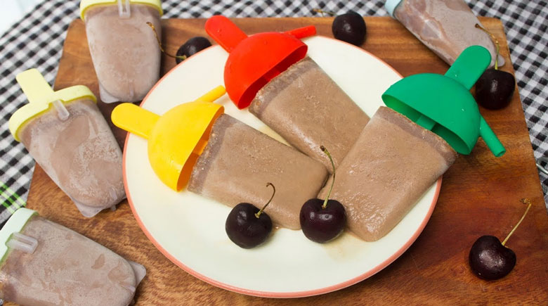 cách làm kem milo que