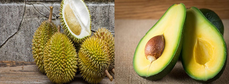 Cách làm sinh tố bơ sầu riêng cần có nguyên liệu chính sau