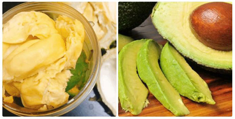 Cách làm sinh tố bơ sầu riêng bạn cần sơ chế bơ và sầu riêng trước khi xay nhuyễn