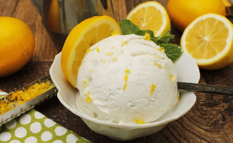 Cách làm kem chanh tại nhà: hoàn thành