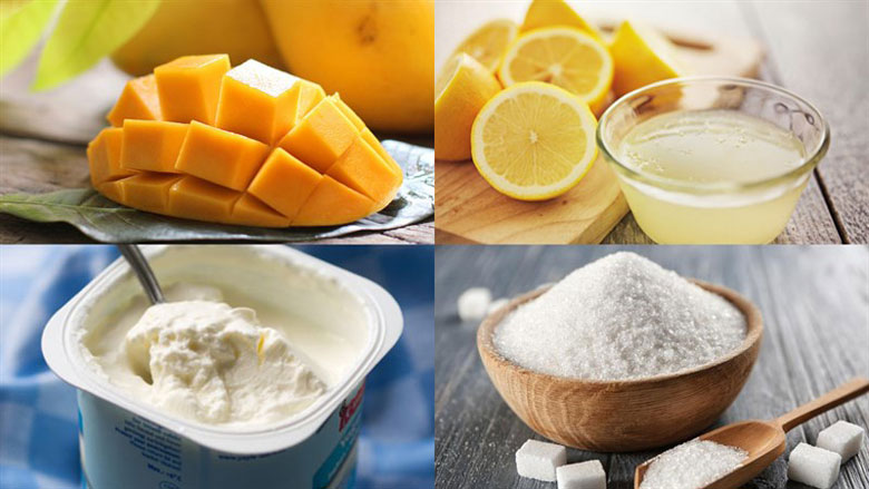 Sinh tố xoài sữa chua chia sẻ những nguyên liệu bạn cần chuẩn bị
