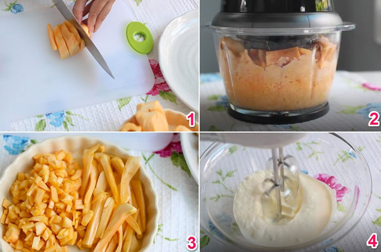 Cách làm kem mít: Làm kem mít