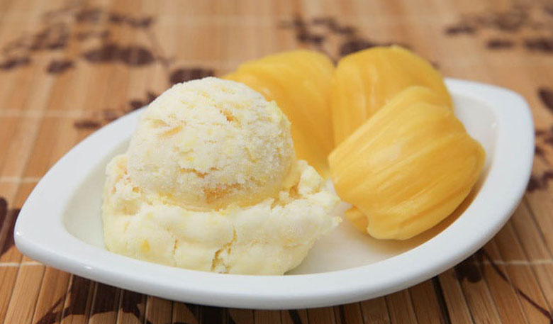 Hướng dẫn cách làm kem mít hoàn thành