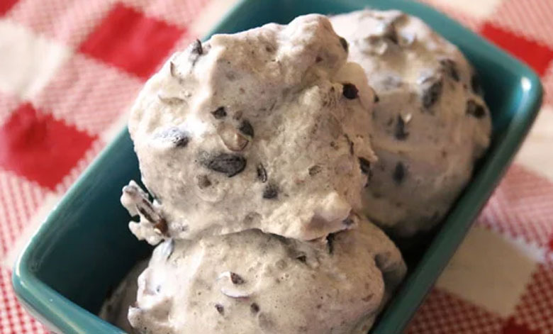 Cách làm kem đậu đen: Thành phẩm