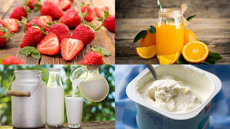 Cách làm sinh tố dâu tây sữa chua đảm bảo nguyên chất dùng các nguyên liệu sau