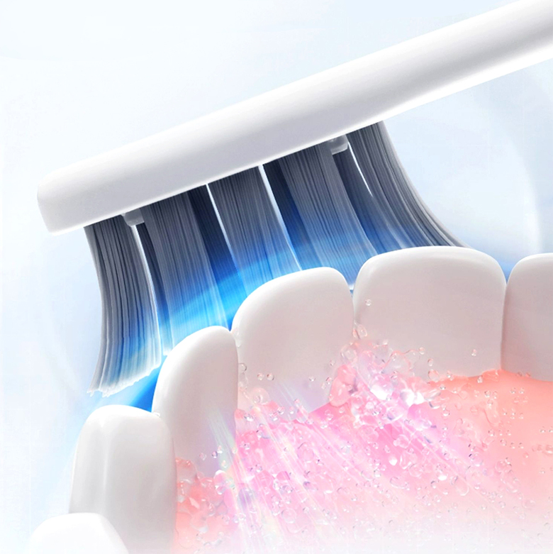 Bàn chải điện Magic B-23 đen  đầu lông mềm