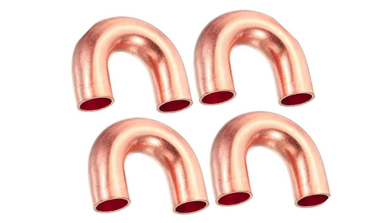 Bẫy dầu cục nóng điều hòa - ống hình chữ U