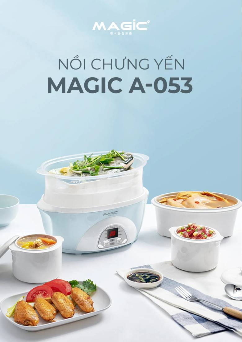 Nồi chưng yến Magic A-053