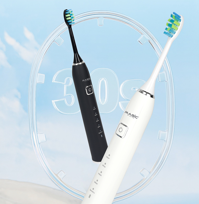 Bàn chải điện Magic B-25 trắng ghi nhớ