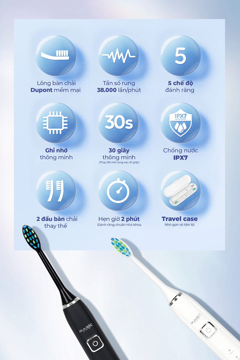 Bàn chải điện Magic B-25