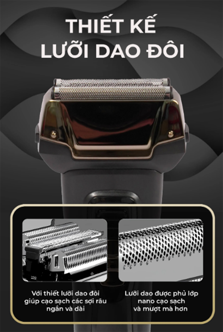 Lưỡi dao cạo thẳng - Máy cạo râu Magic B-64