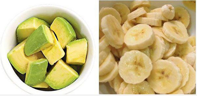 Cách làm sinh tố bơ chuối cho bé các chị em  cần biết là phải sơ chế nguyên liệu trước