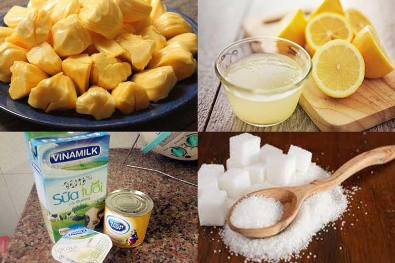 Cách làm sinh tố mít ngon bạn nên lựa chọn các nguyên liệu sau