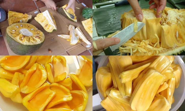 Làm sinh tố mít cần sơ chế mít trước