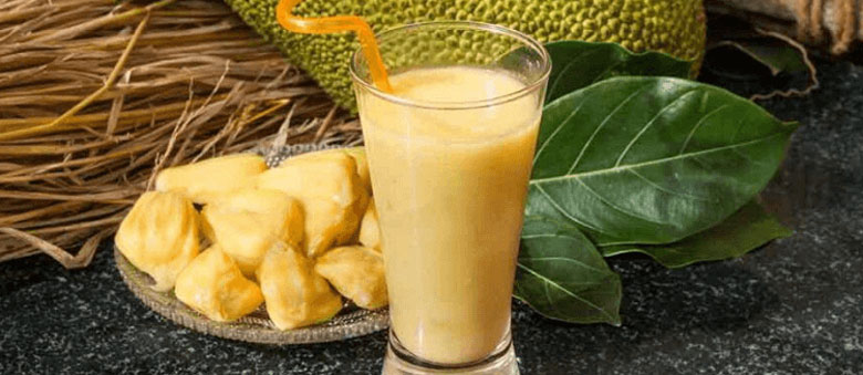 Thưởng thức ly sinh tố mít cực ngon