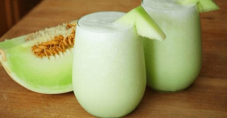 Cách làm sinh tố dưa gang: Bước 4