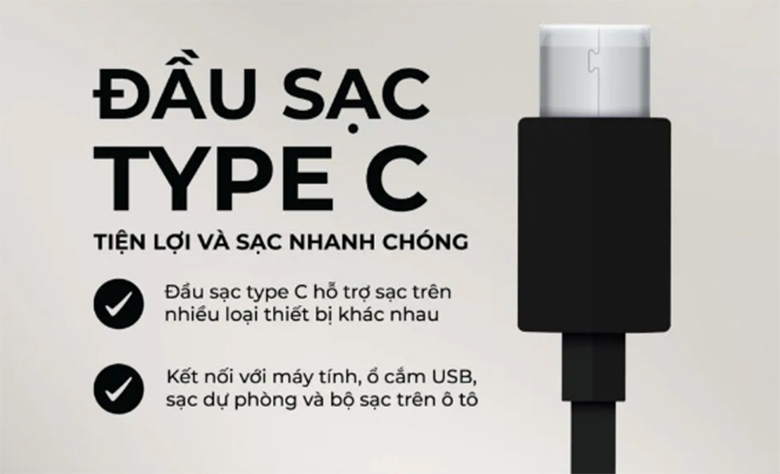 Sạc USB Type C - Máy cạo râu Magic B-62
