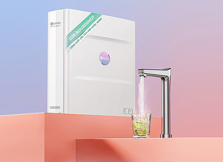 Máy lọc nước dưới chậu rửa A.O Smith ROSS LUX-AOU800HOT