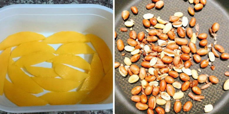 Cách làm kem xoài sữa chua tầng: tiến hành