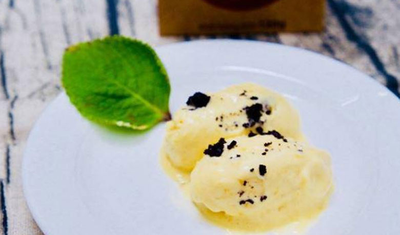 Cách làm kem xoài bánh Oreo: hoàn thành