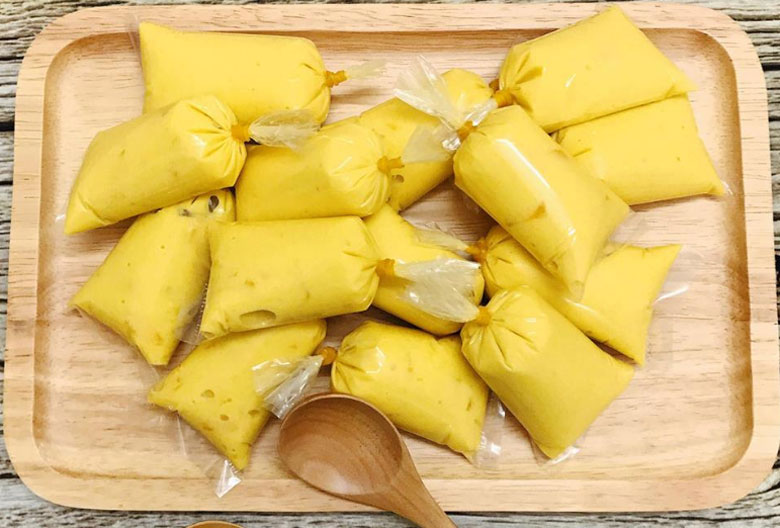 Cách làm kem xoài túi: Lưu ý