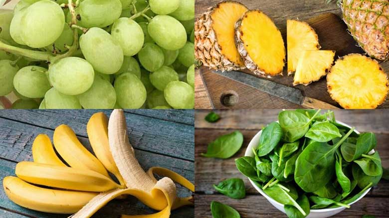 Cách làm sinh tố nho xanh cần những nguyên liệu sau