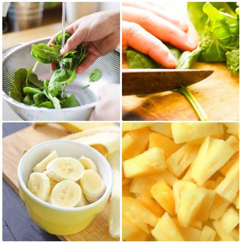 Cách làm sinh tố nho xanh mách bạn cần sơ chế nguyên liệu như sau