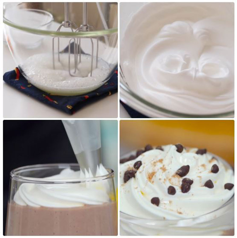 Cách làm sinh tố chuối ngon socola khi làm kem tươi để trên mặt ly sinh tố