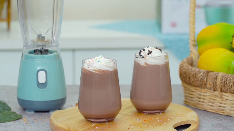 Thưởng thức sinh tố chuối ngon socola hương vị mới lạ