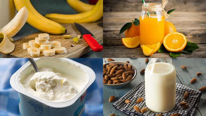 Cách làm sinh tố chuối cho bé mix hương vị cam