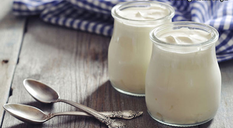 Cách làm sữa chua truyền thống: thành phẩm