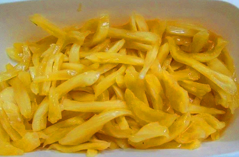 Cách làm sữa chua mít: Sơ chế mít